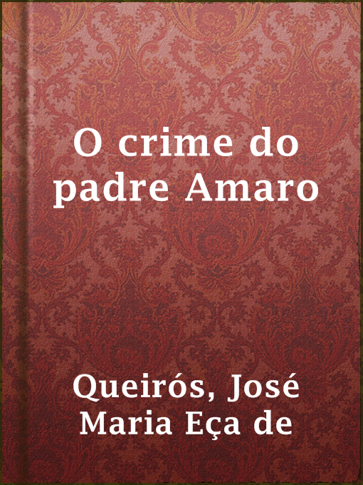 Cover image for O crime do padre Amaro